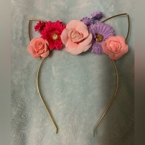 Floral cat ears 🪷